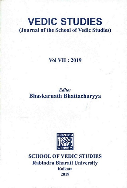 Vedic studies: Journal of the school of Vedic studies), Vol.VII: 2019 (ISSN: 2278-4373)