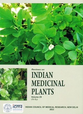 Reviews on Indian Medicinal plants, Vol.29 (Ti-Ty) (ISSN: 0972-7957),