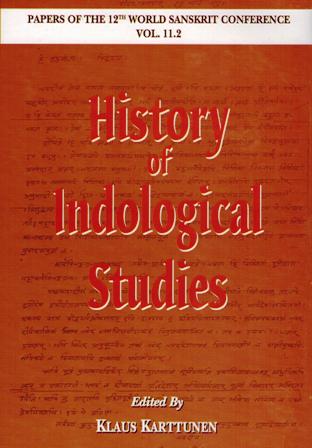 History of Indological studies, ed. by Klaus Karttunen