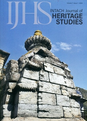 INTACH Journal of Heritage Studies, Vol.1, Issue 1, 2023,