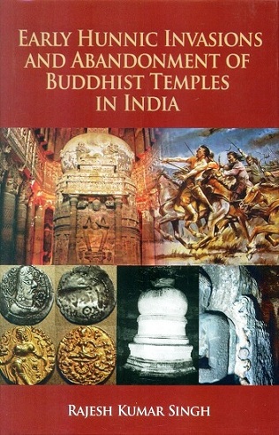 Early Hunnic invasions and abandonment of Buddhist temples in India
