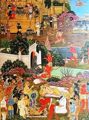 Book of Gold: the Kanchana Chitra Ramayana of Banaras,