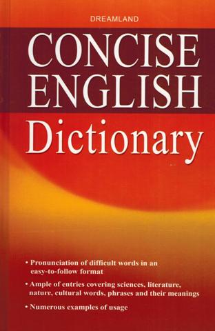 Concise English dictionary, ed. by Gita Kanwal