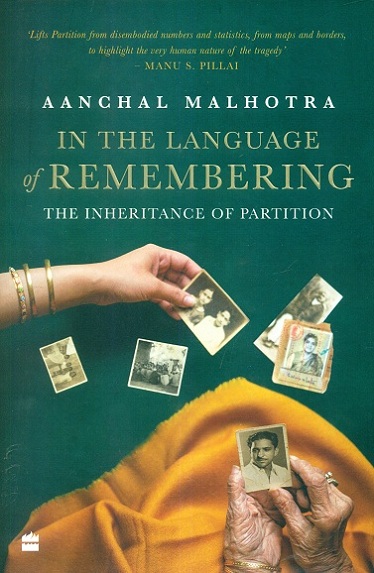 In the language of remembering: the inheritance of Partition