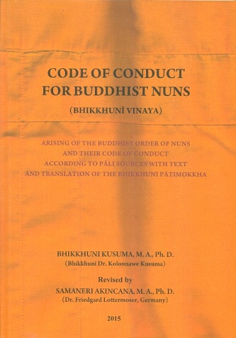 Code of conduct for Buddhist Nuns (Bhikkhuni Vinaya)
